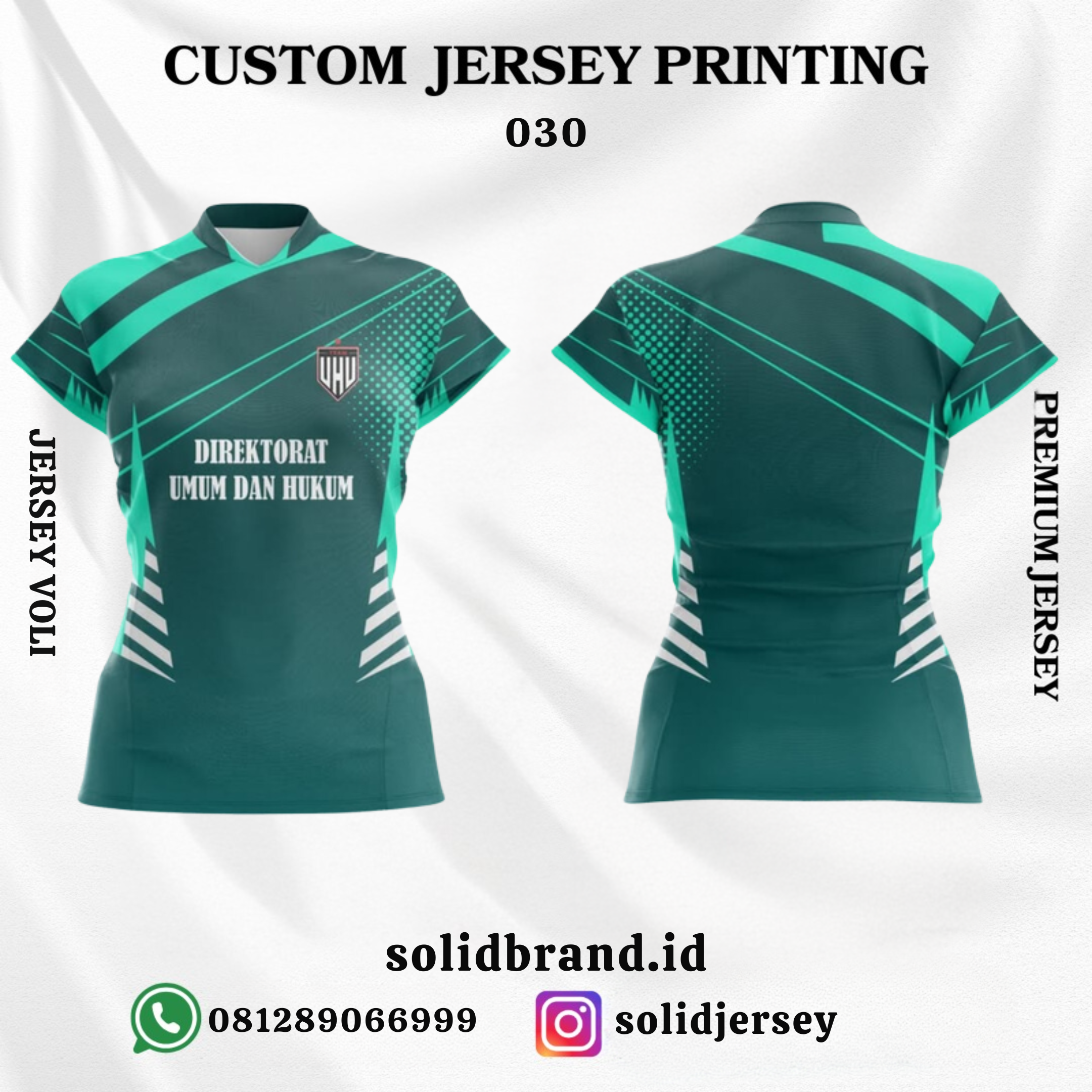 SOLID Jersey Voli Custom – Full Printing