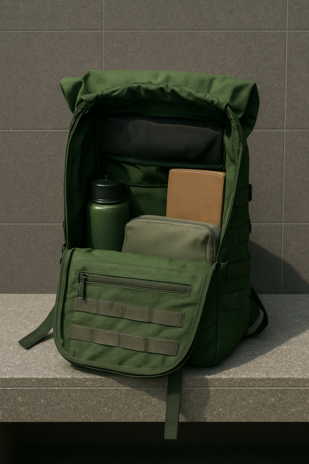 SOLID Backpacker Travel Bag – Tas Travel Pria Wanita